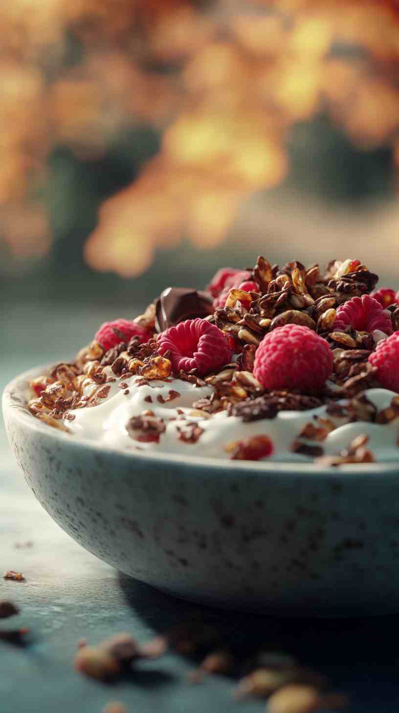 Greek Yogurt and Granola Muscle Fuel Bowl Greek Yogurt and Granola Muscle Fuel Bowl