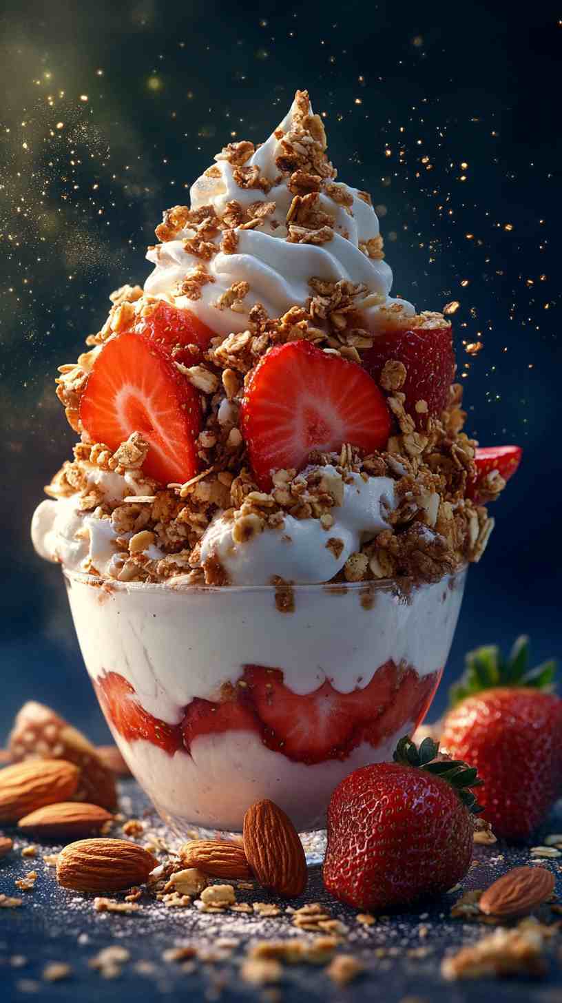Greek Yogurt and Granola Muscle Fuel Bowl Greek Yogurt and Granola Muscle Fuel Bowl
