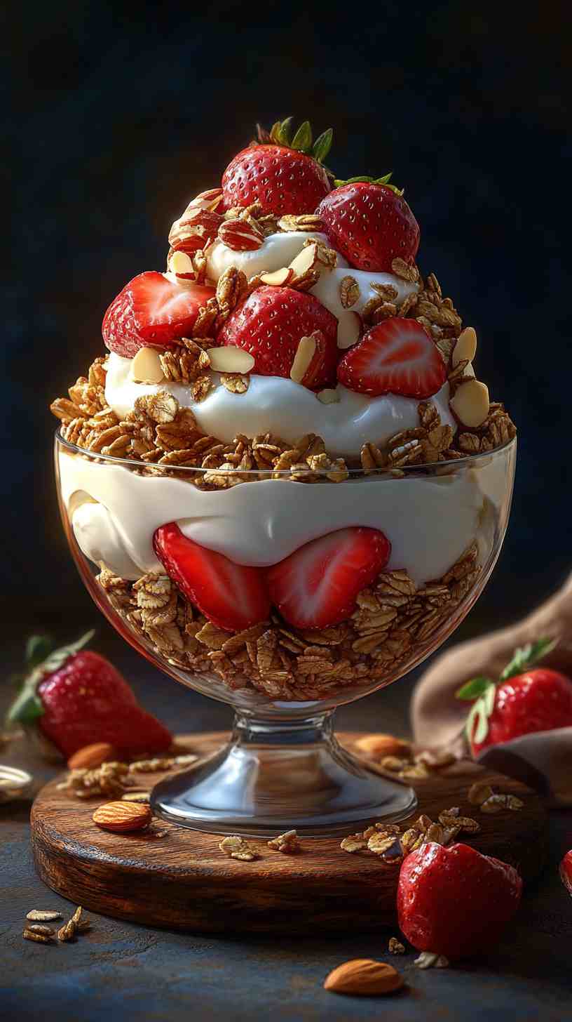 Greek Yogurt and Granola Muscle Fuel Bowl Greek Yogurt and Granola Muscle Fuel Bowl