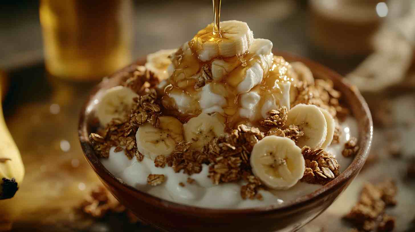 Greek Yogurt and Granola Muscle Fuel Bowl