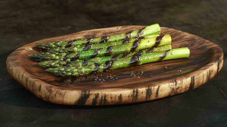 Grilled Asparagus with Balsamic Glaze
