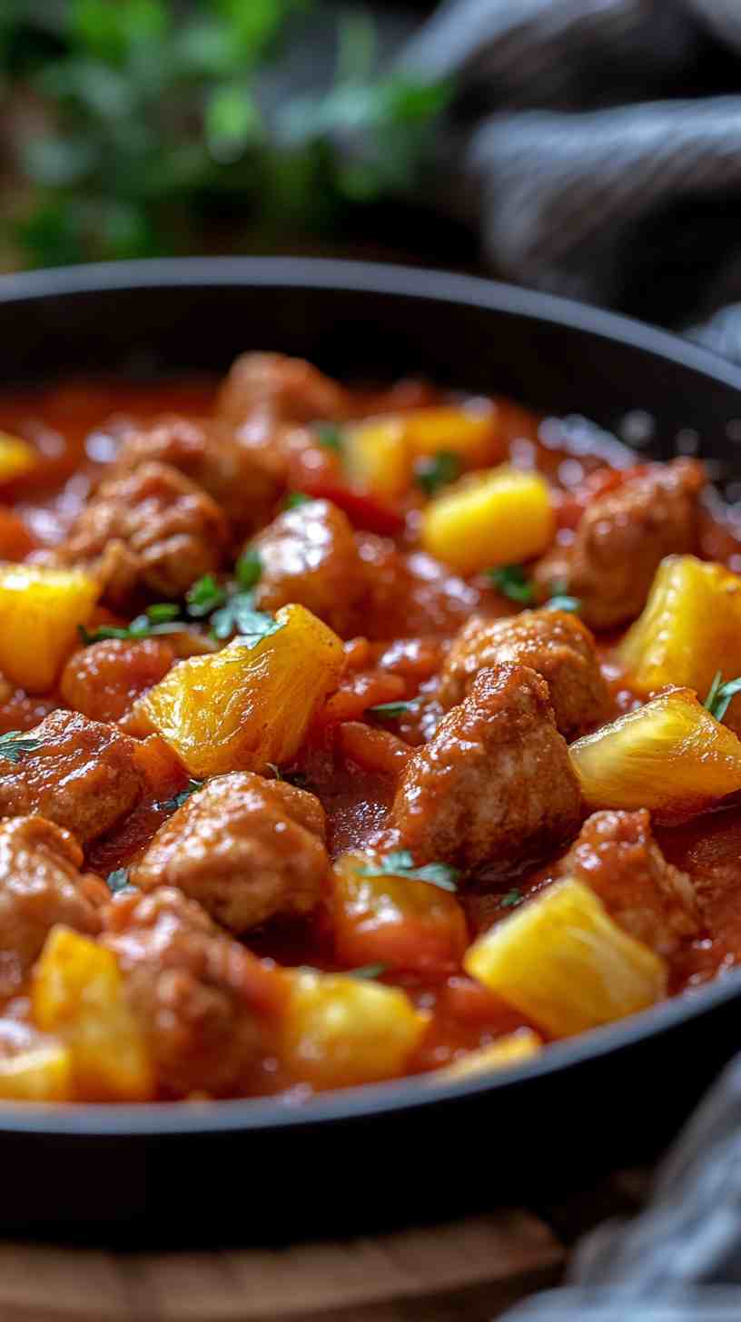 Ground Pork Afritada with a Sweet and Savory Sauce Ground Pork Afritada with a Sweet and Savory Sauce