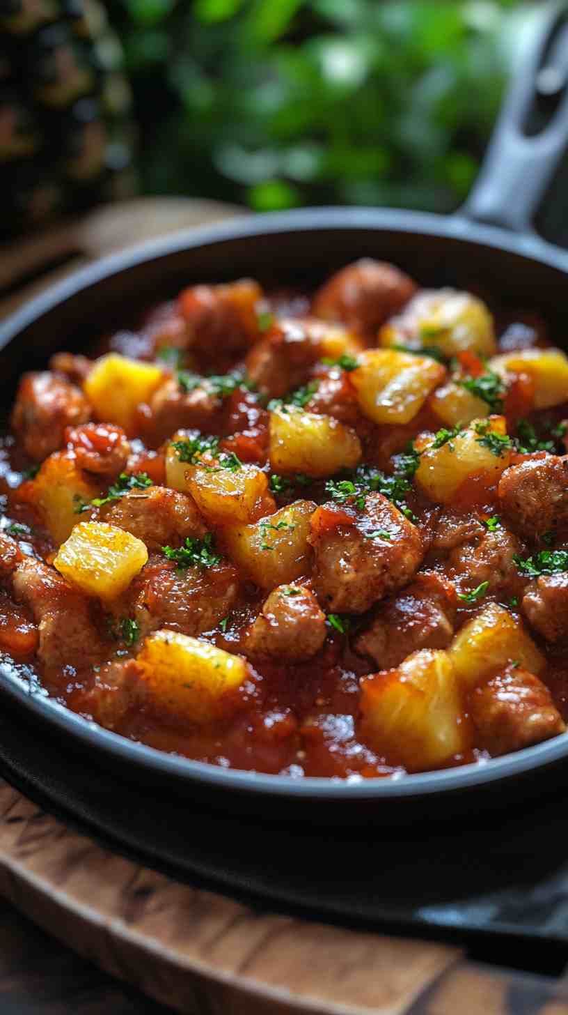 Ground Pork Afritada with a Sweet and Savory Sauce Ground Pork Afritada with a Sweet and Savory Sauce
