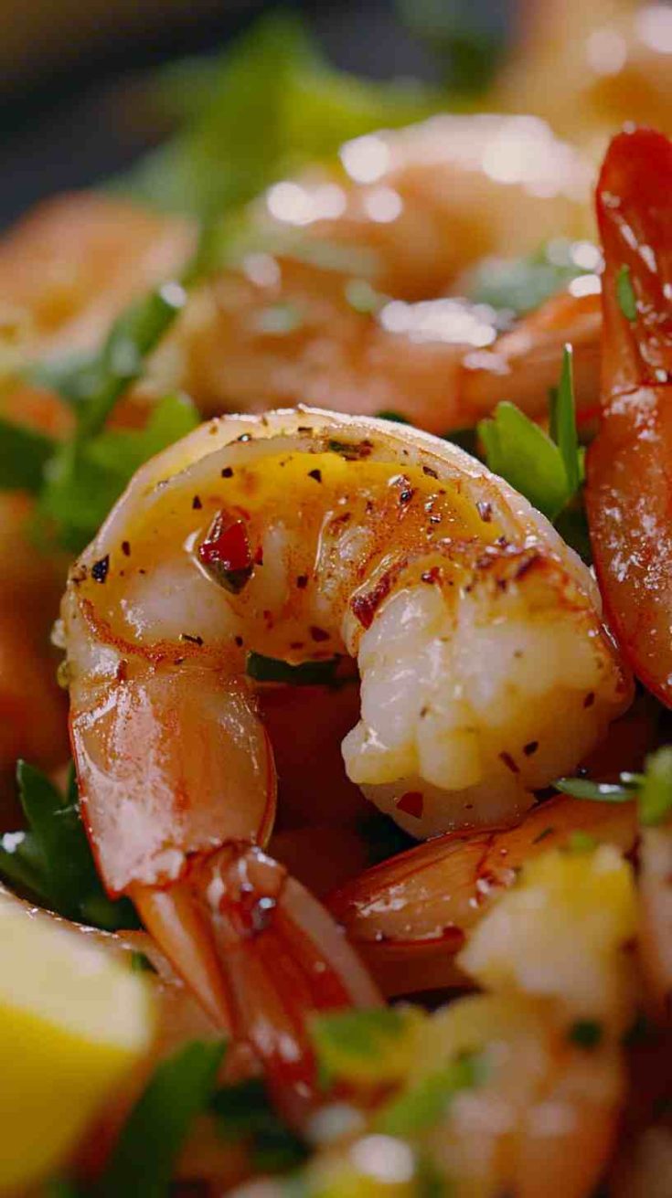 Heirloom Columbia Shrimp Salad with Lemon Dressing