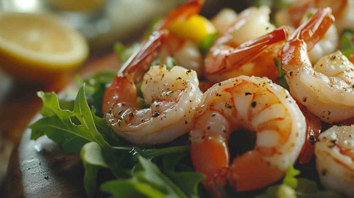 Heirloom Columbia Shrimp Salad with Lemon Dressing