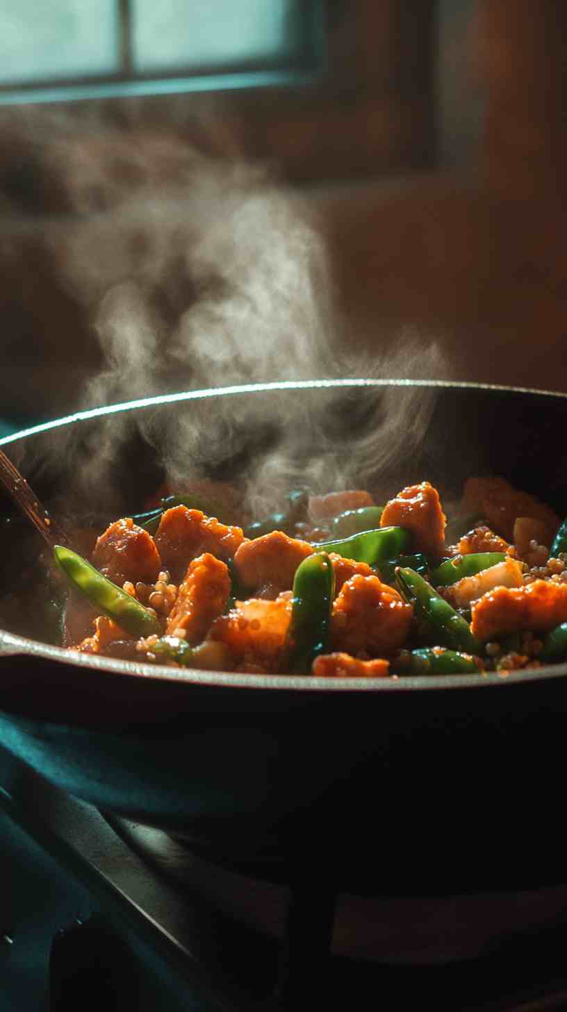 High-Calorie Vegan Stir-Fry for Muscle Growth High-Calorie Vegan Stir-Fry for Muscle Growth