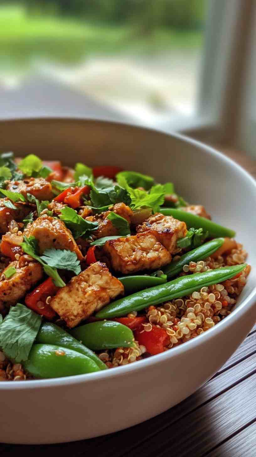 High-Calorie Vegan Stir-Fry for Muscle Growth High-Calorie Vegan Stir-Fry for Muscle Growth