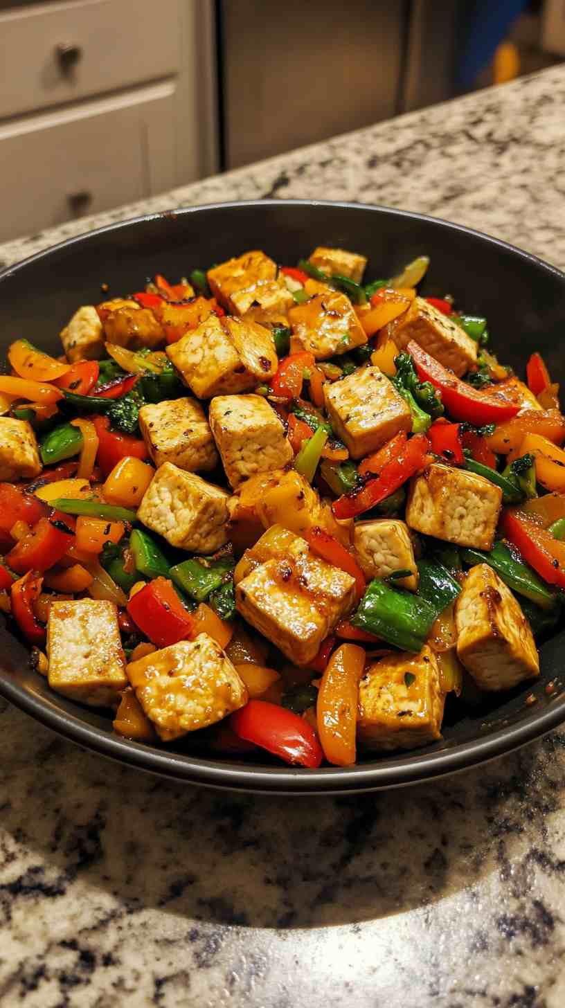 High-Calorie Vegan Stir-Fry for Muscle Growth High-Calorie Vegan Stir-Fry for Muscle Growth