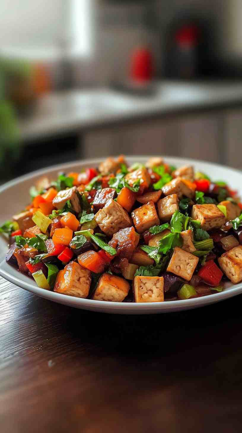 High-Calorie Vegan Stir-Fry for Muscle Growth High-Calorie Vegan Stir-Fry for Muscle Growth