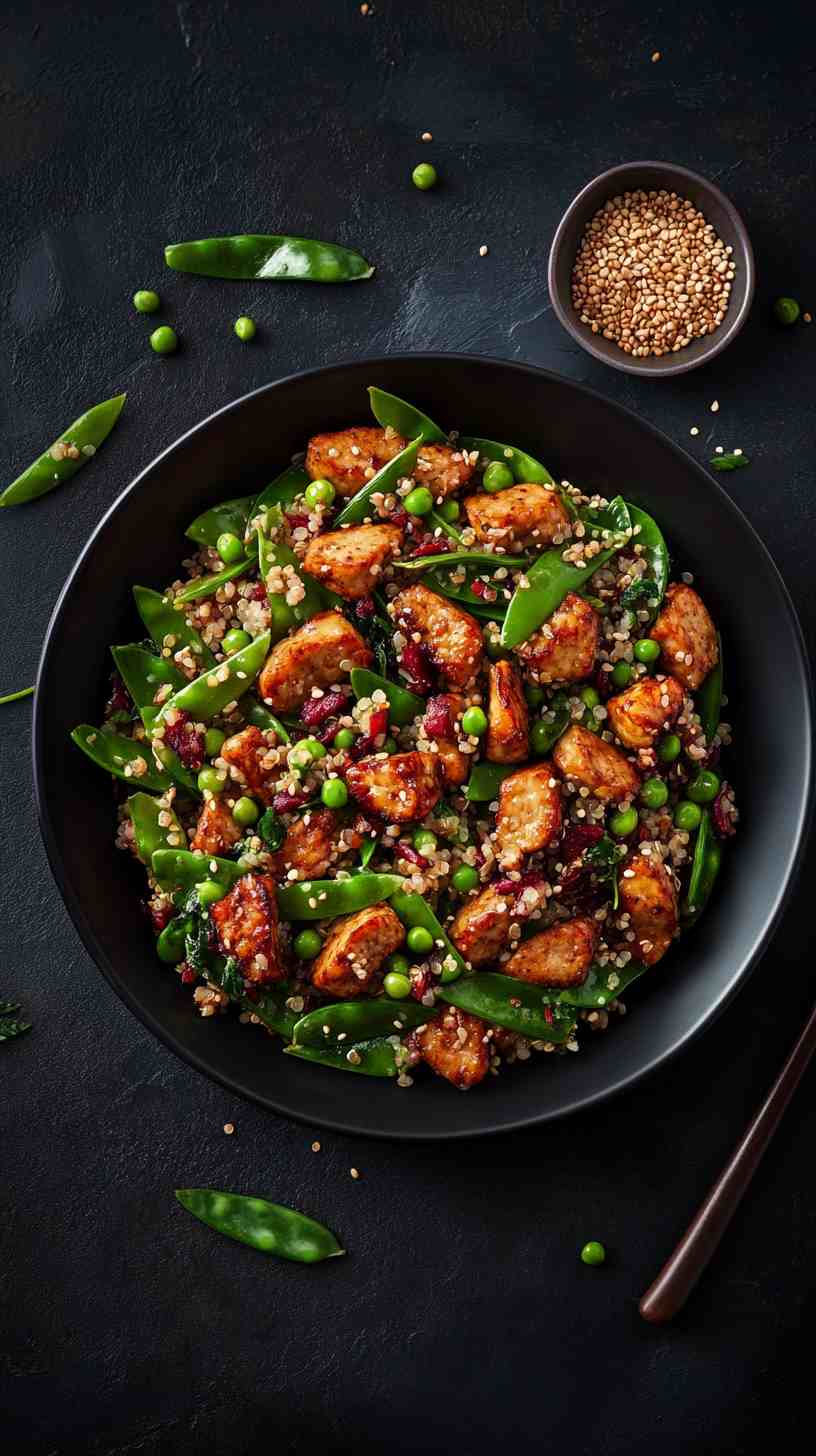High-Calorie Vegan Stir-Fry for Muscle Growth High-Calorie Vegan Stir-Fry for Muscle Growth