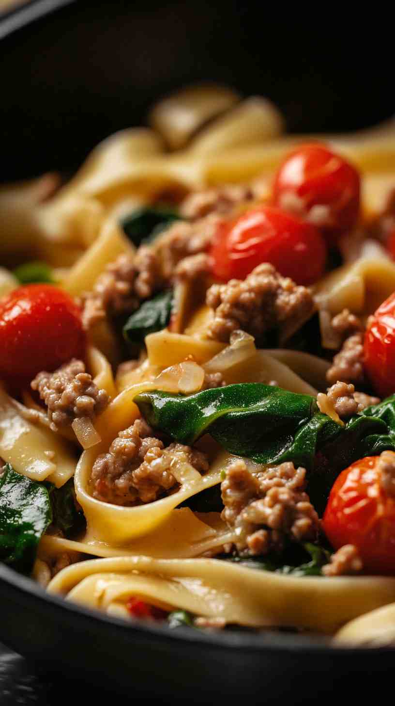High-Protein Pasta with Ground Turkey High-Protein Pasta with Ground Turkey