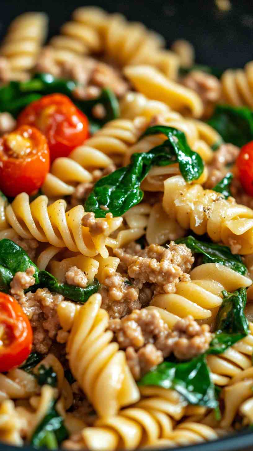 High-Protein Pasta with Ground Turkey High-Protein Pasta with Ground Turkey