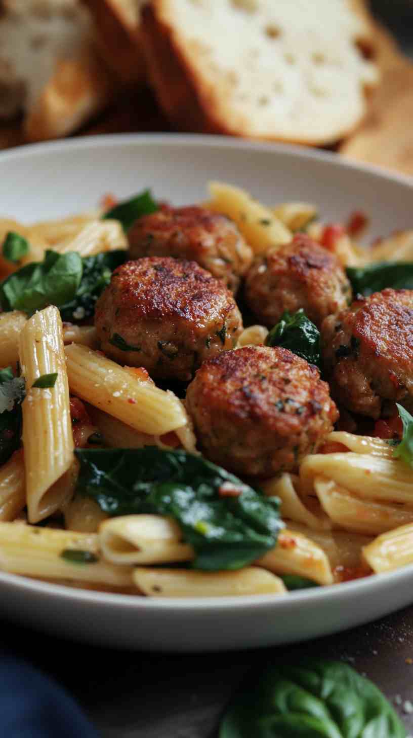 High-Protein Pasta with Ground Turkey High-Protein Pasta with Ground Turkey
