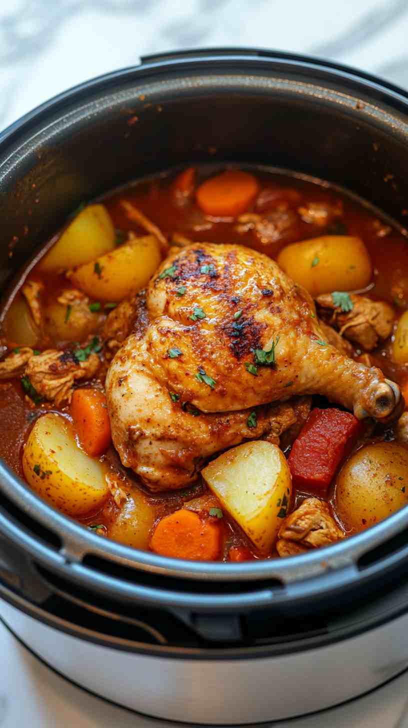 Instant Pot Chicken Afritada for Effortless Cooking Instant Pot Chicken Afritada for Effortless Cooking