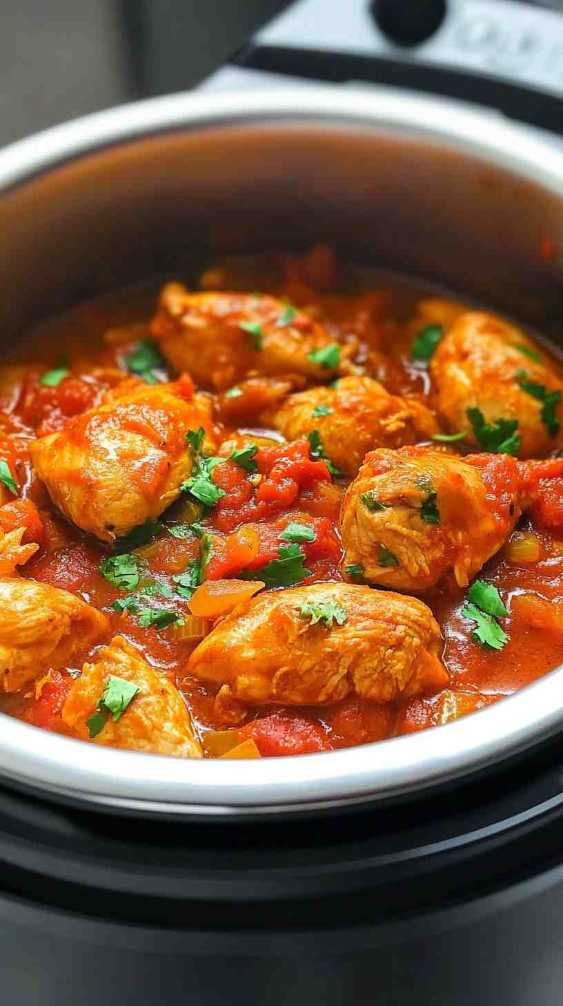 Instant Pot Chicken Afritada for Effortless Cooking Instant Pot Chicken Afritada for Effortless Cooking