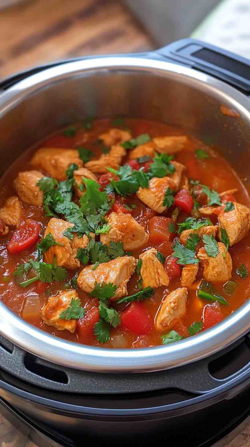 Instant Pot Chicken Afritada for Effortless Cooking Instant Pot Chicken Afritada for Effortless Cooking