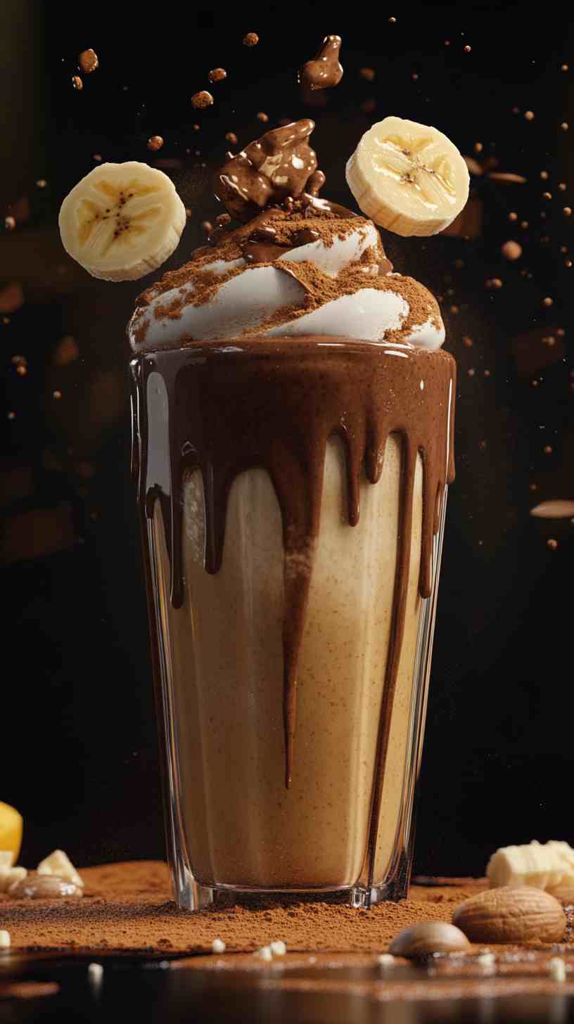 Mass Gainer Peanut Butter Banana Smoothie Mass Gainer Peanut Butter Banana Smoothie
