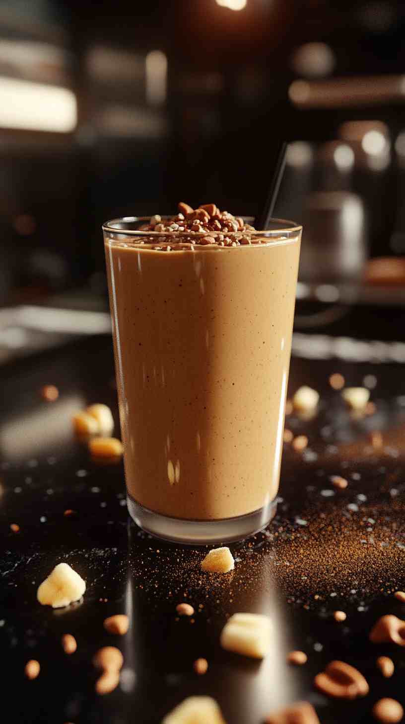 Mass Gainer Peanut Butter Banana Smoothie Mass Gainer Peanut Butter Banana Smoothie