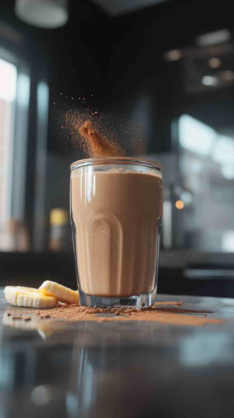 Mass Gainer Peanut Butter Banana Smoothie Mass Gainer Peanut Butter Banana Smoothie