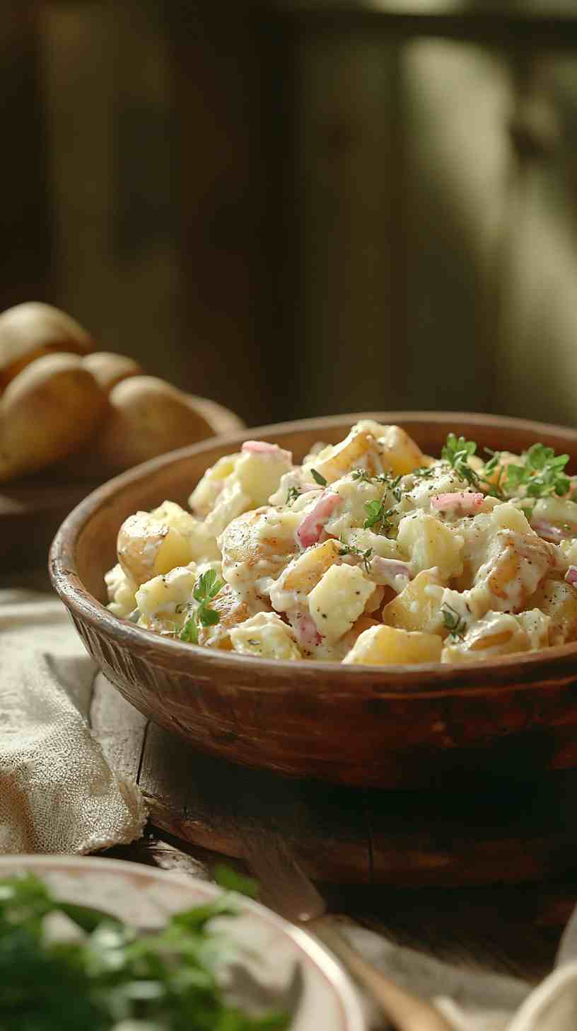 Old-Fashioned Columbia House Potato Salad Old-Fashioned Columbia House Potato Salad