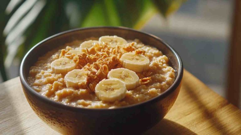 Overnight Oats with Cinnamon and Walnuts