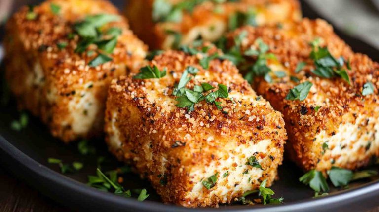 Parmesan Herb Air Fryer Tofu