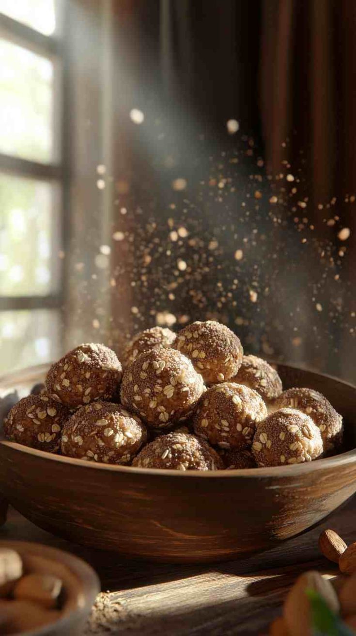 Peanut Butter & Chia Seed Energy Bites Peanut Butter & Chia Seed Energy Bites