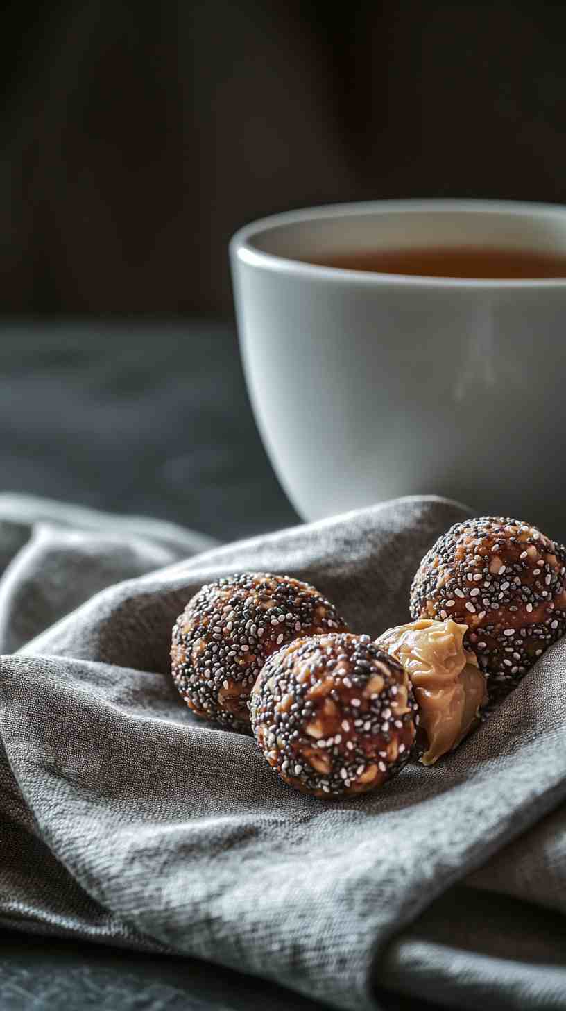 Peanut Butter & Chia Seed Energy Bites Peanut Butter & Chia Seed Energy Bites
