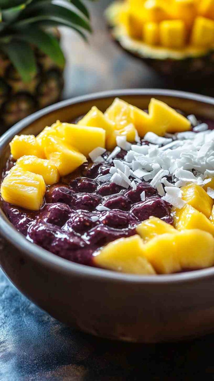 Pineapple Paradise Acai Bowl