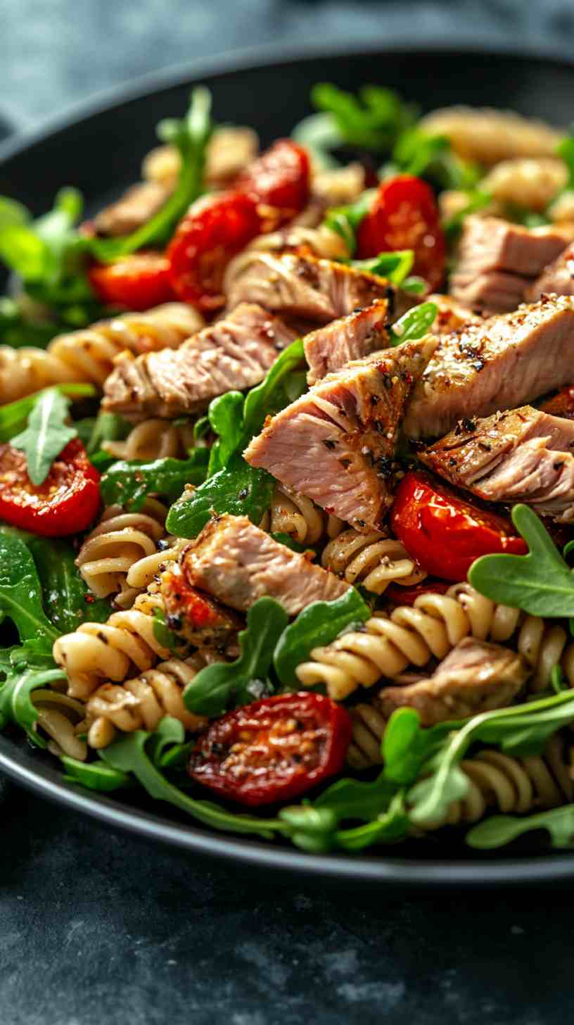 Power-Packed Tuna and Whole Wheat Pasta Salad Power-Packed Tuna and Whole Wheat Pasta Salad