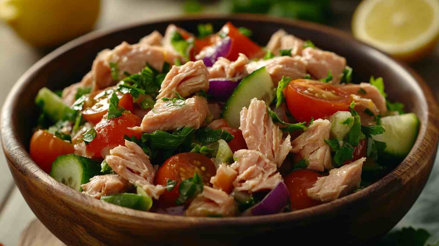 Power-Packed Tuna and Whole Wheat Pasta Salad