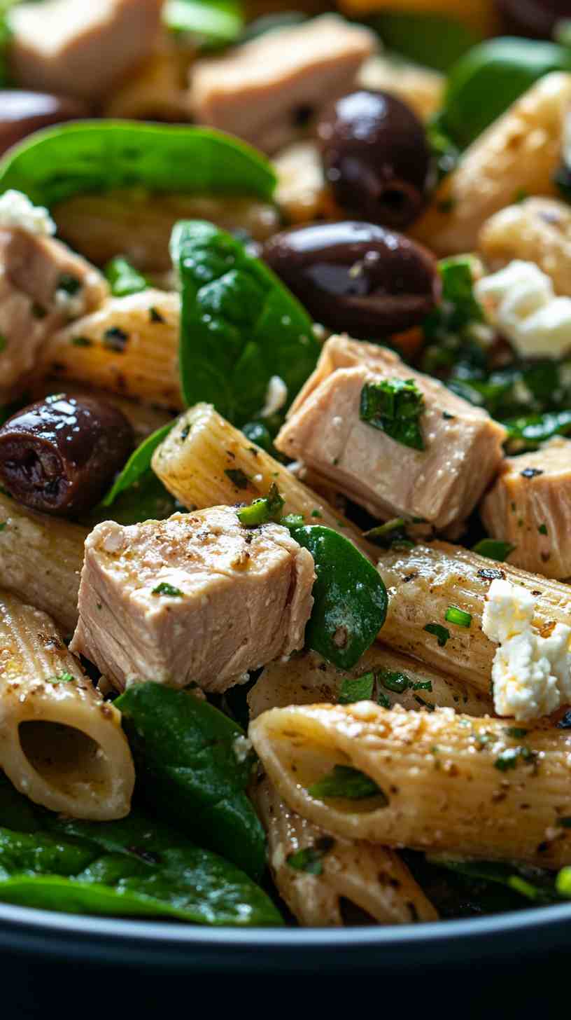 Power-Packed Tuna and Whole Wheat Pasta Salad Power-Packed Tuna and Whole Wheat Pasta Salad