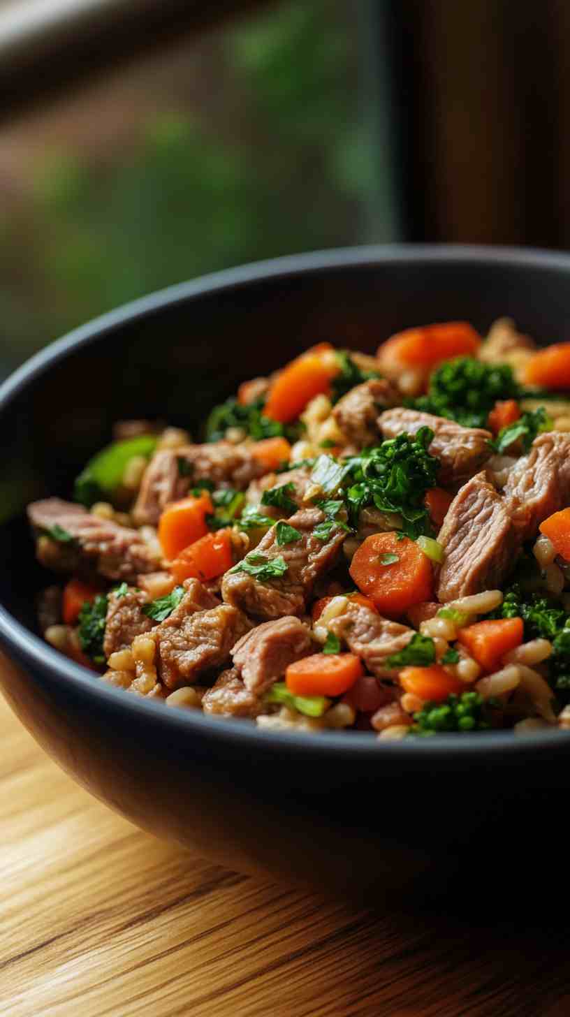 Protein-Rich Beef Stir-Fry with Jasmine Rice Protein-Rich Beef Stir-Fry with Jasmine Rice