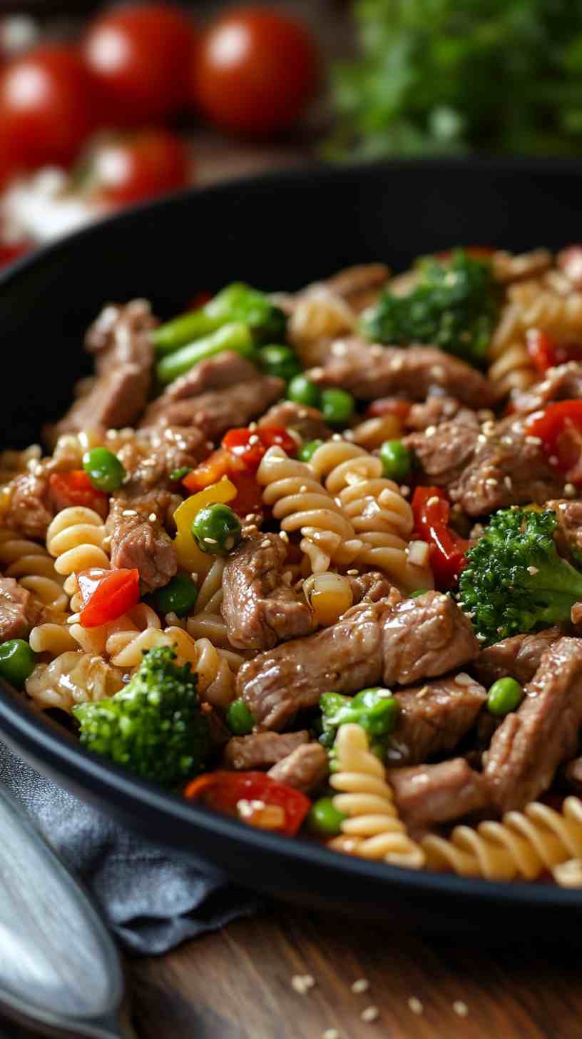 Protein-Rich Beef Stir-Fry with Jasmine Rice Protein-Rich Beef Stir-Fry with Jasmine Rice