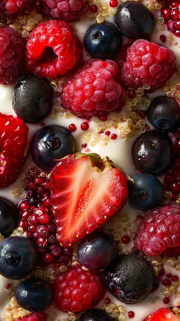 Quinoa & Berry Protein Parfait