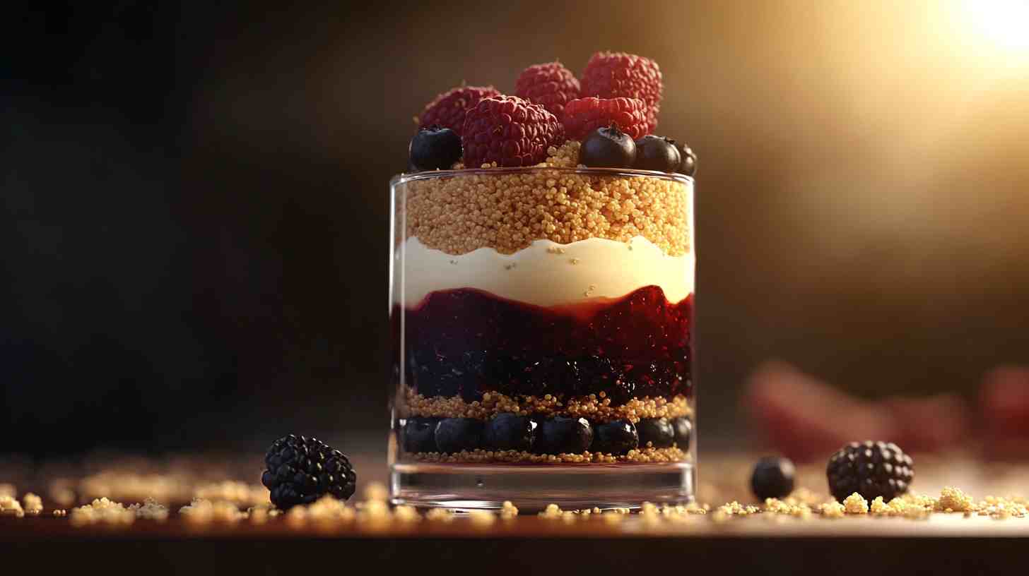 Quinoa & Berry Protein Parfait