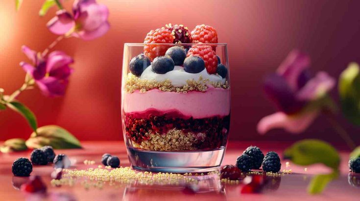 Quinoa & Berry Protein Parfait