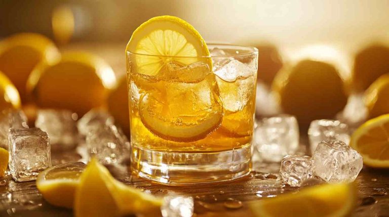 Refreshing Amaretto Sour Cocktail