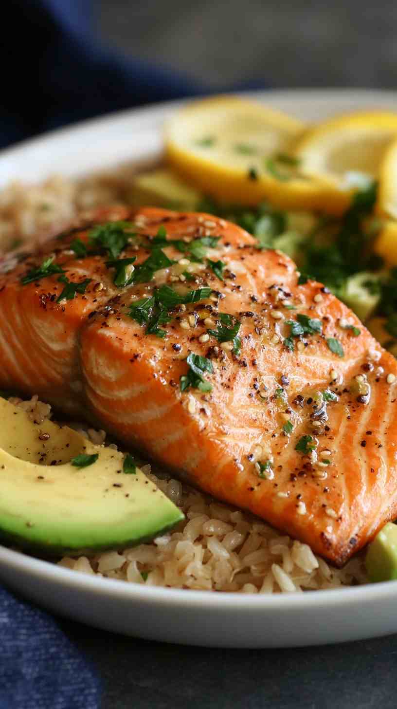 Salmon and Sweet Potato Nourish Plate Salmon and Sweet Potato Nourish Plate