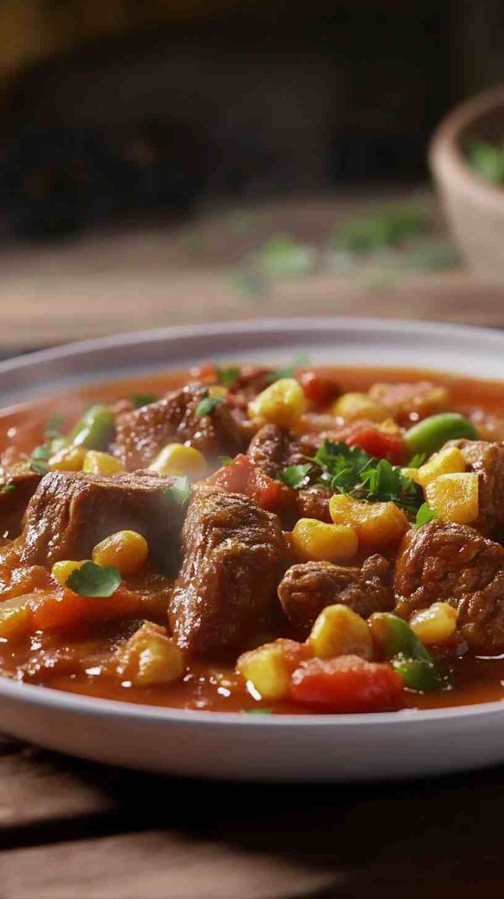 Slow-Cooked Beef Afritada for a Rich Flavor