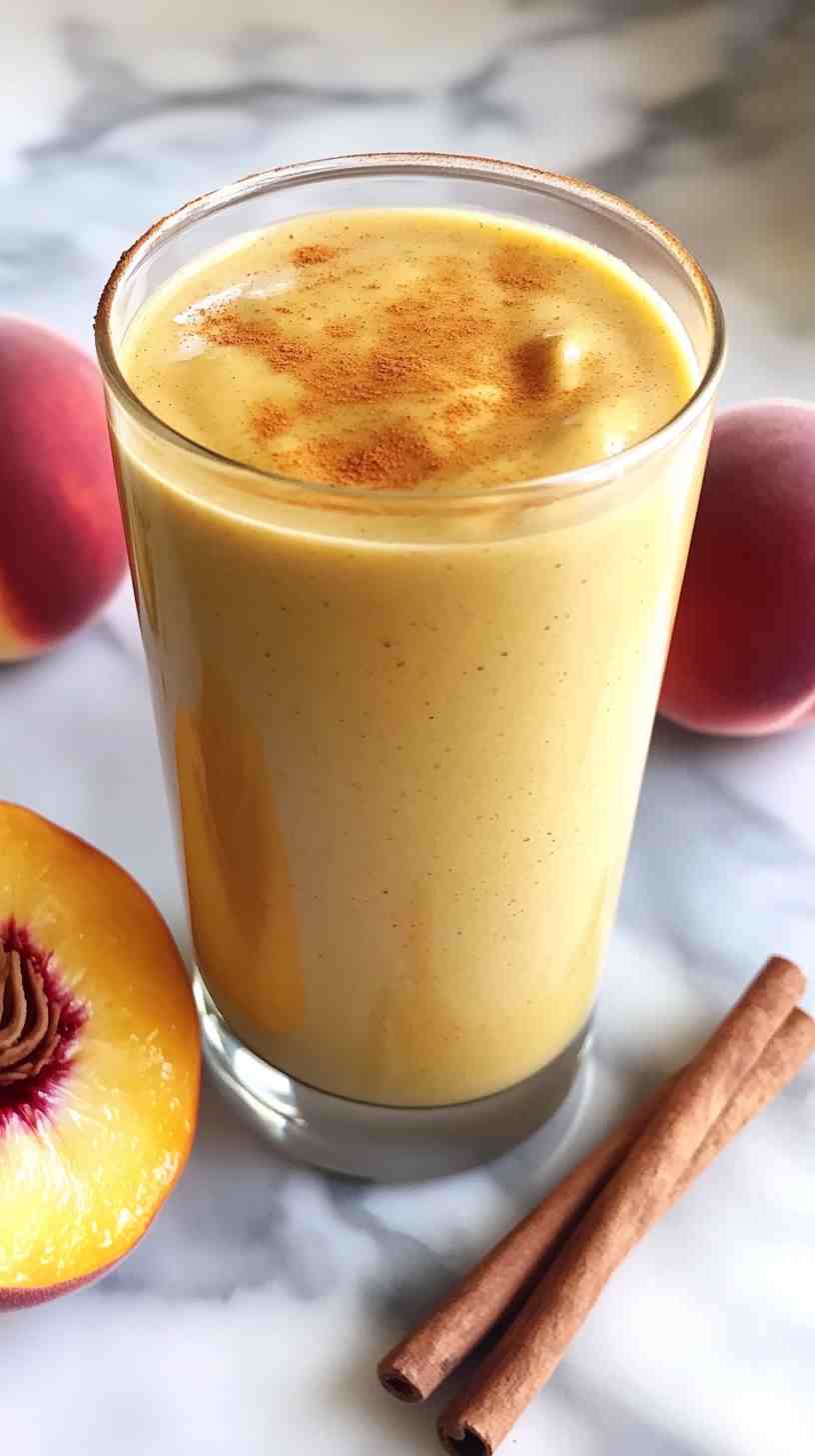 Sweet Avocado Peach Smoothie Sweet Avocado Peach Smoothie