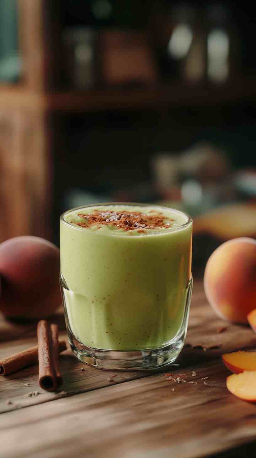 Sweet Avocado Peach Smoothie Sweet Avocado Peach Smoothie