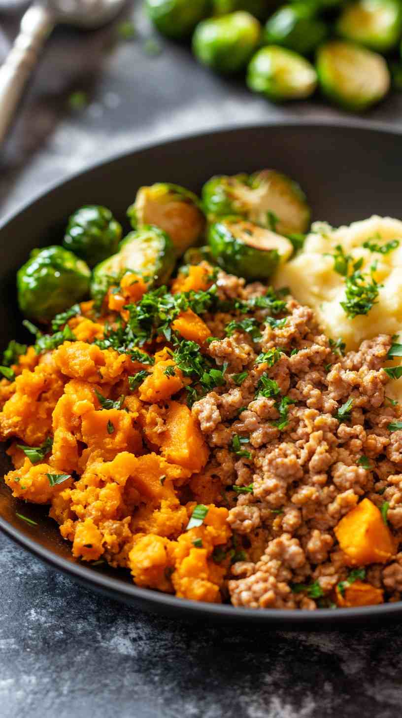 Sweet Potato and Ground Turkey Skillet for Gains Sweet Potato and Ground Turkey Skillet for Gains
