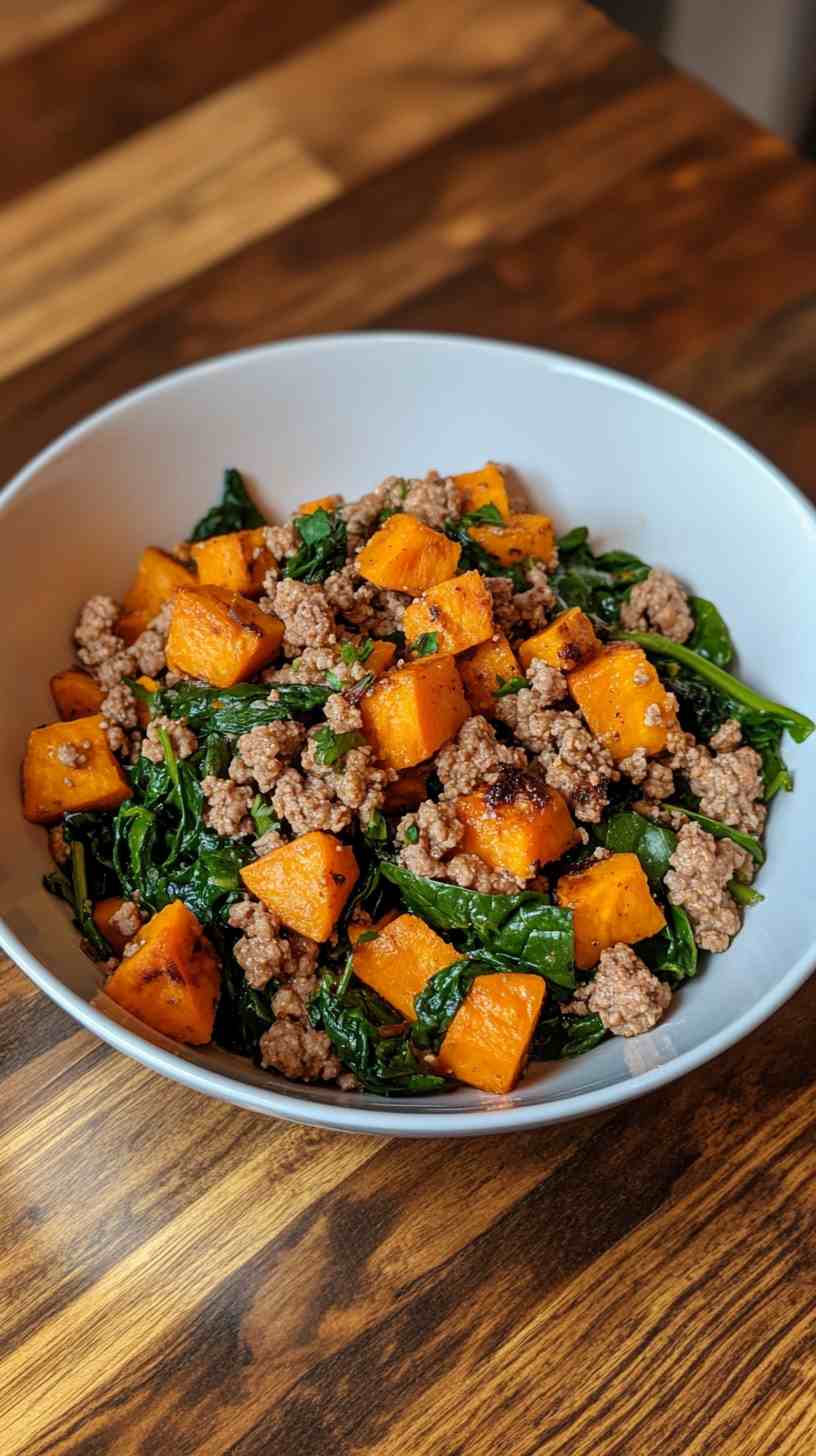 Sweet Potato and Ground Turkey Skillet for Gains Sweet Potato and Ground Turkey Skillet for Gains