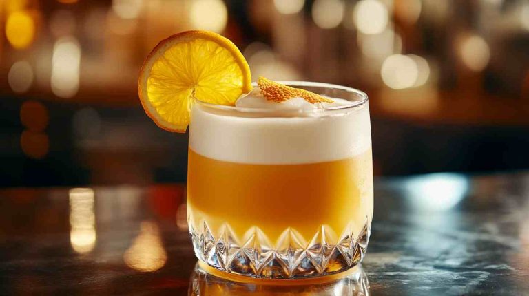 Sweet and Tart Amaretto Sour