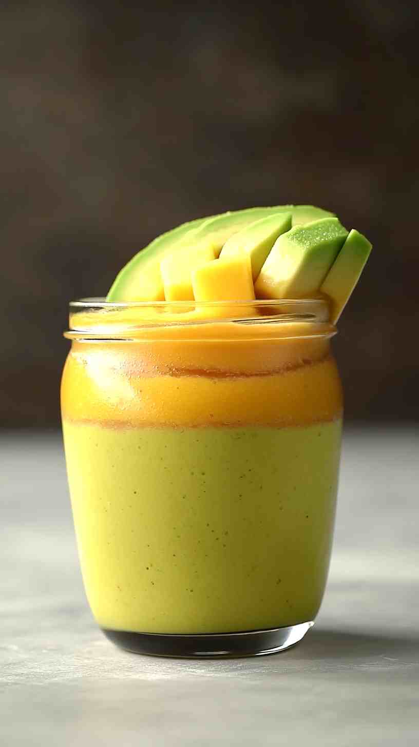 Tropical Avocado Mango Smoothie Tropical Avocado Mango Smoothie