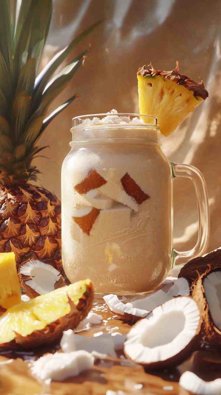 Tropical Coconut Protein Shake