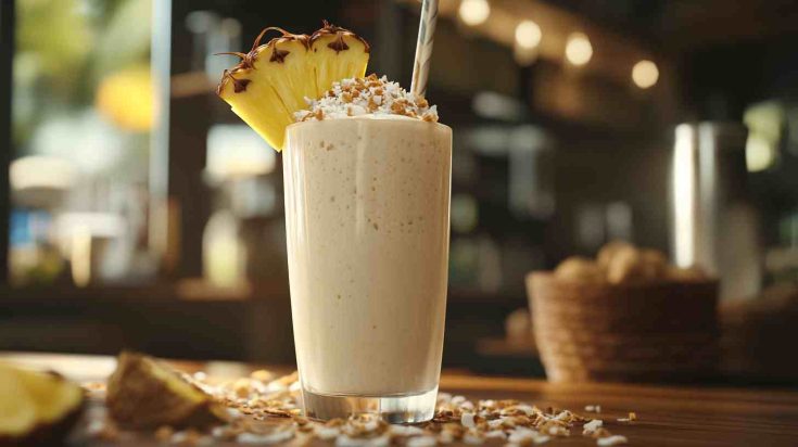 Tropical Coconut Protein Shake