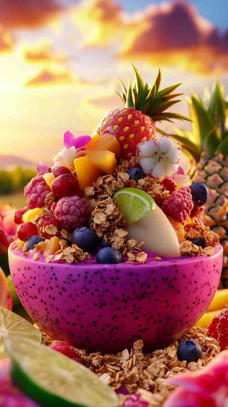 Tropical Sunrise Acai Bowl