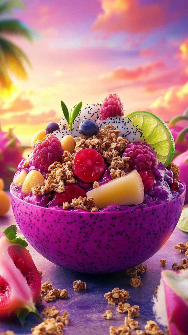 Tropical Sunrise Acai Bowl